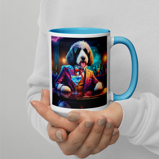 Bernedoodle General- Mug with Color Inside v3