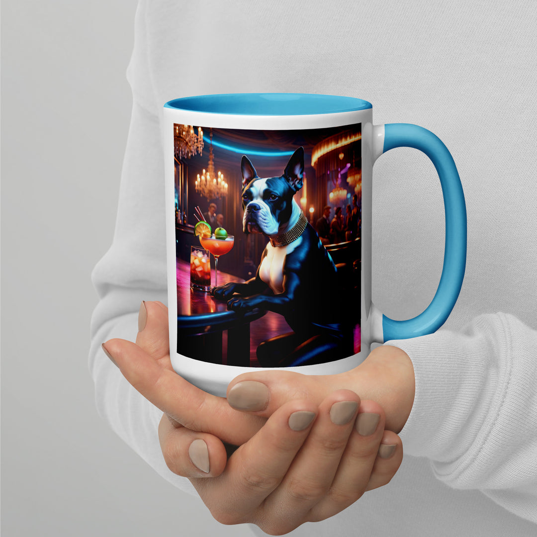 Catahoula Bulldog General- Mug with Color Inside v3