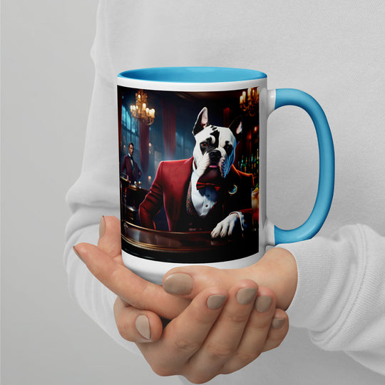 Catahoula Bulldog General- Mug with Color Inside v7