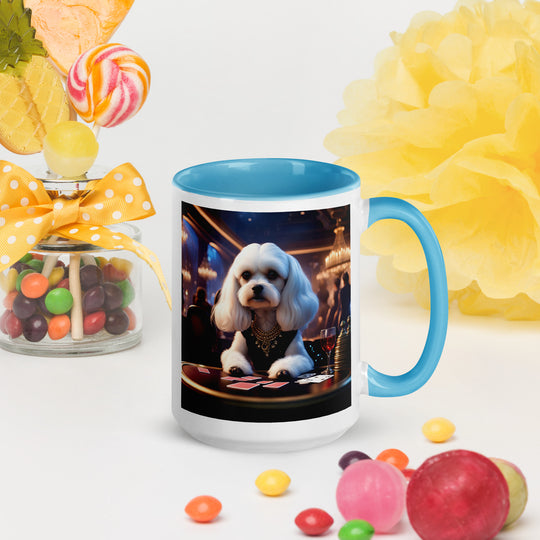 Cavachon- Mug with Color Inside v8