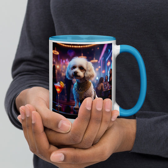 Cavachon- Mug with Color Inside v9