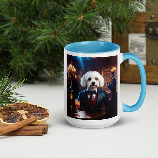 Cavachon- Mug with Color Inside v11