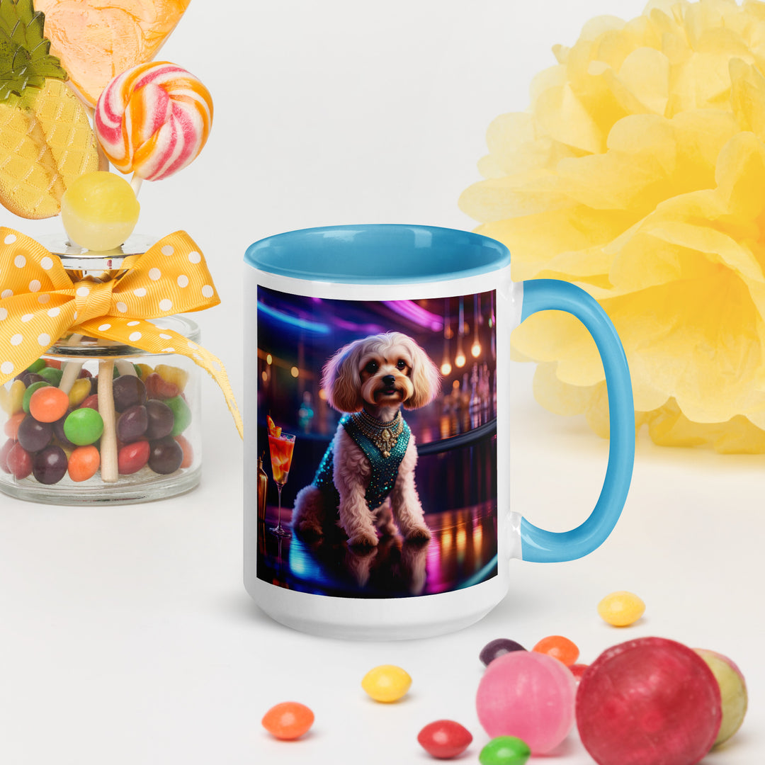 Cavapoo General- Mug with Color Inside v2