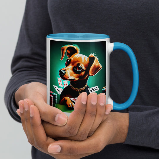 Chiweenie General- Mug with Color Inside v2