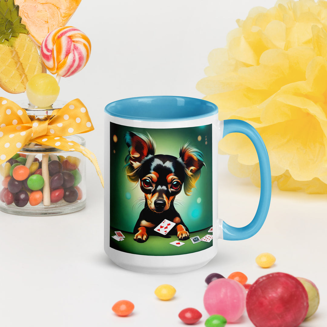 Chiweenie General- Mug with Color Inside v3