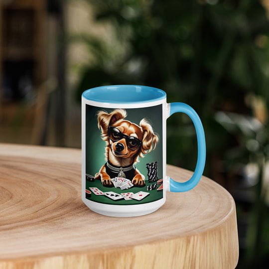 Chiweenie General- Mug with Color Inside v19