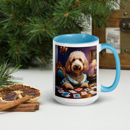 Goldendoodle- Mug with Color Inside v3