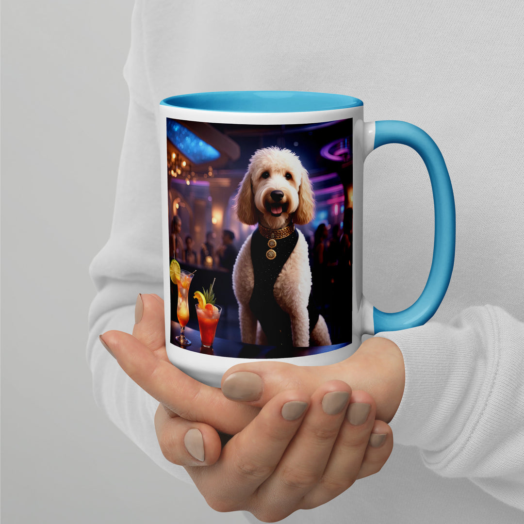 Goldendoodle- Mug with Color Inside v14