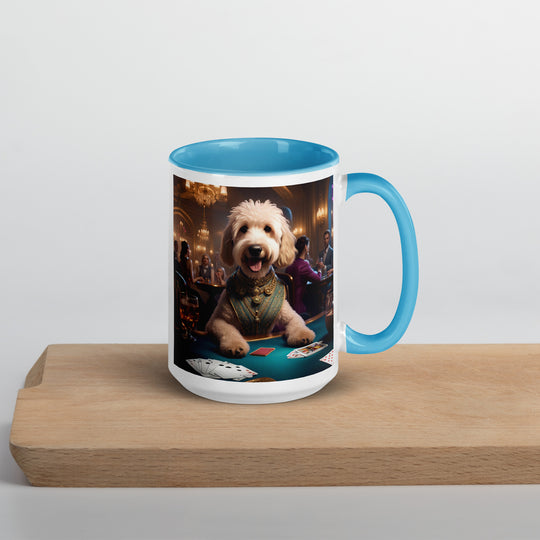 Goldendoodle- Mug with Color Inside v18