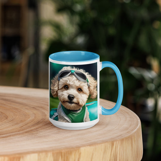 Maltipoo General- Mug with Color Inside