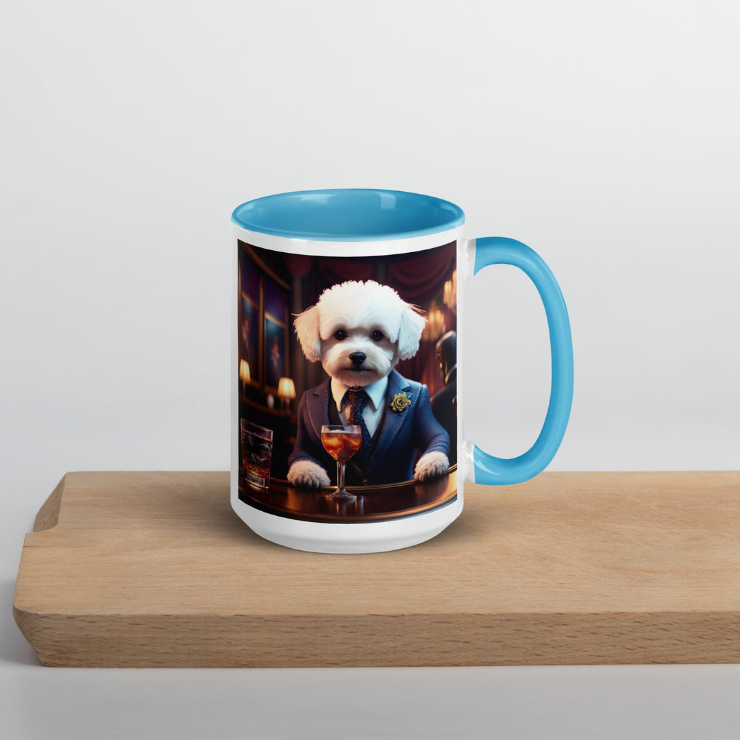 Maltipoo General- Mug with Color Inside v8