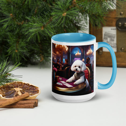 Maltipoo General- Mug with Color Inside v9