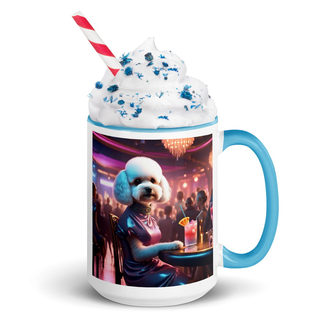 Maltipoo General- Mug with Color Inside v10