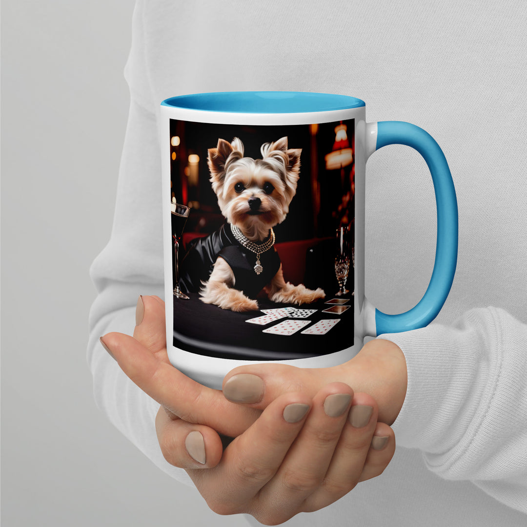 Morkie General- Mug with Color Inside v4