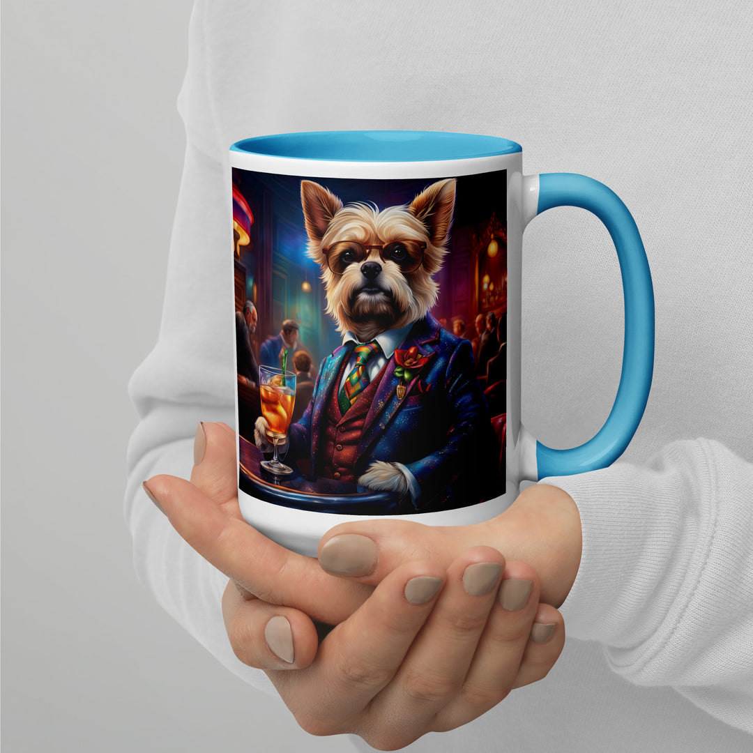 Pekapoo General- Mug with Color Inside v4