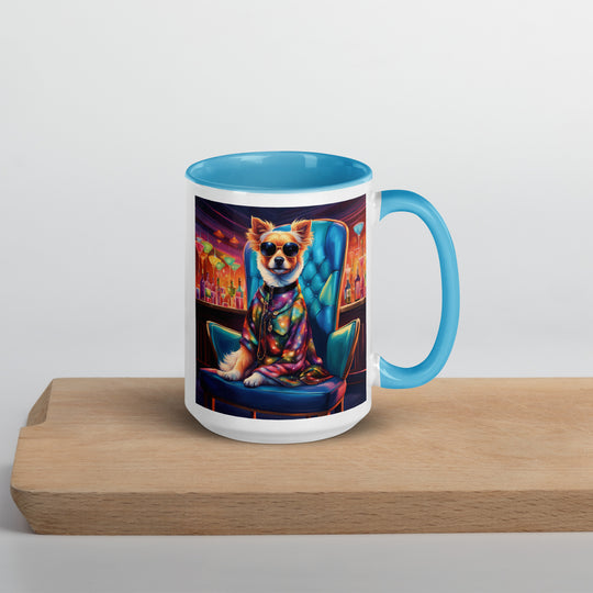 Pekapoo General- Mug with Color Inside v7