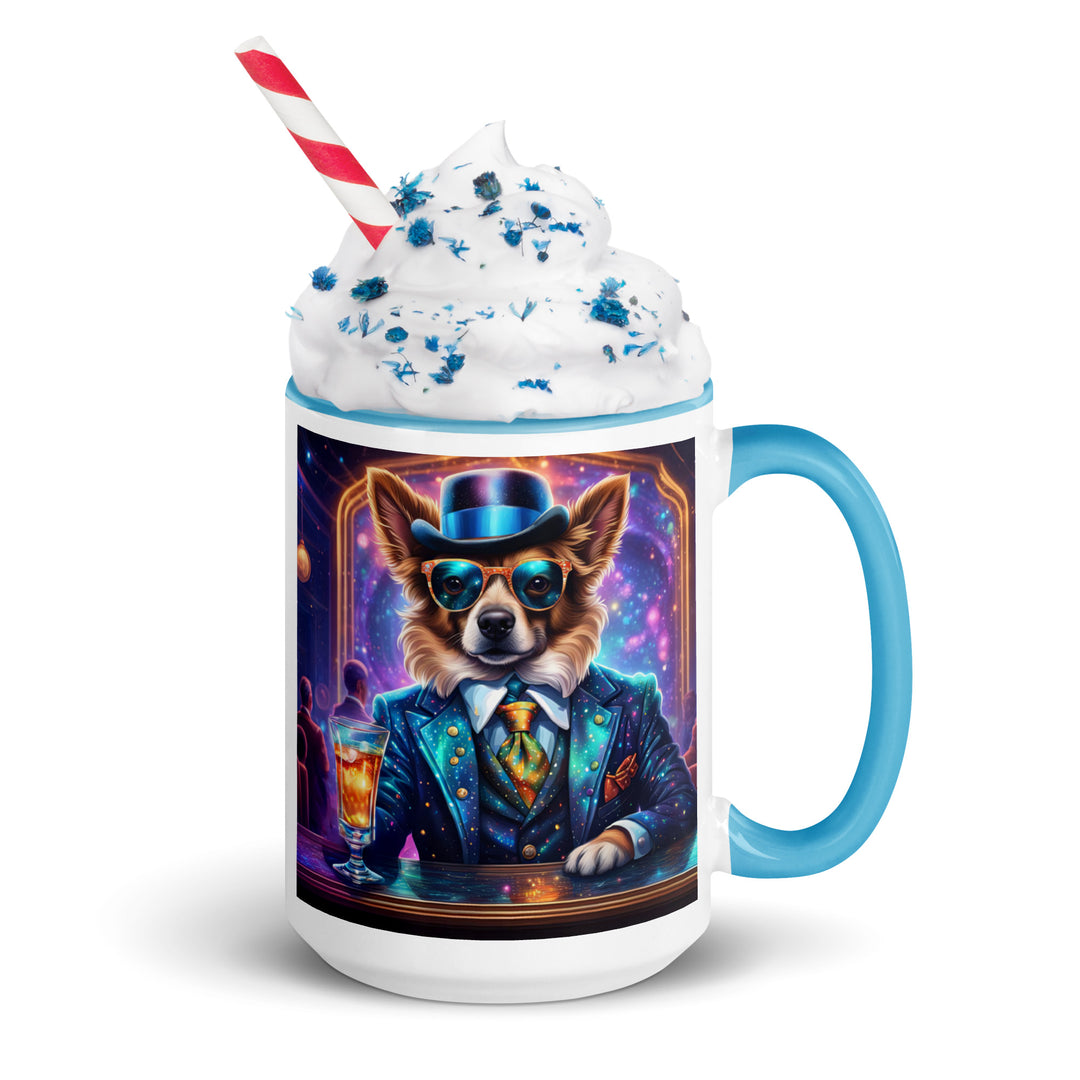 Pekapoo General- Mug with Color Inside v11