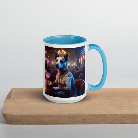 Texas Heeler General- Mug with Color Inside v5