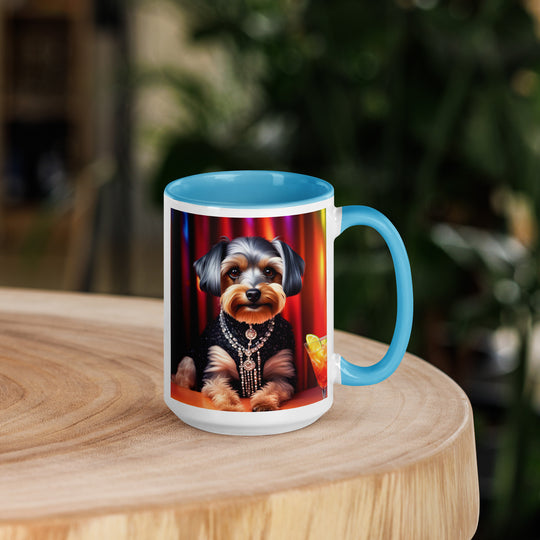 Yorkipoo General- Mug with Color Inside v2