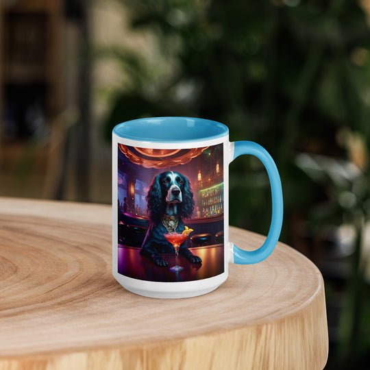 Sprocker Spaniel General- Mug with Color Inside v10