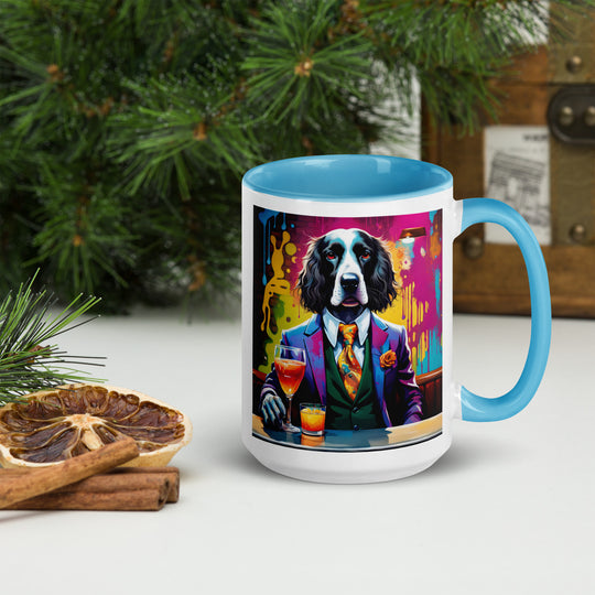 Sprocker Spaniel General- Mug with Color Inside v13