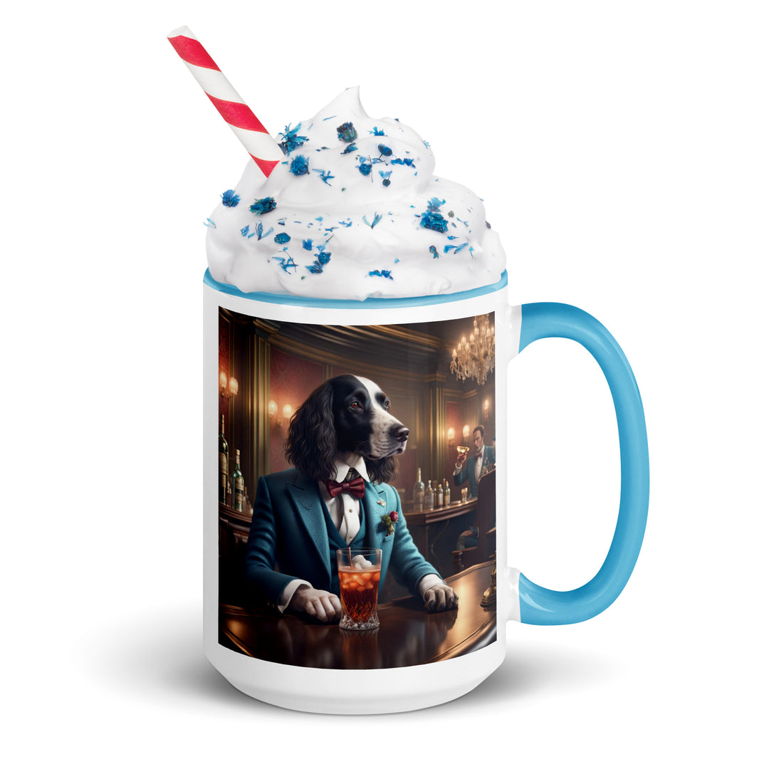 Sprocker Spaniel General- Mug with Color Inside v15