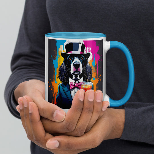 Sprocker Spaniel General- Mug with Color Inside v2