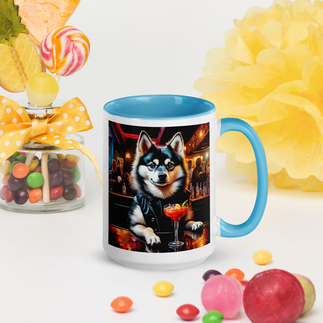 Pomsky General- Mug with Color Inside v2