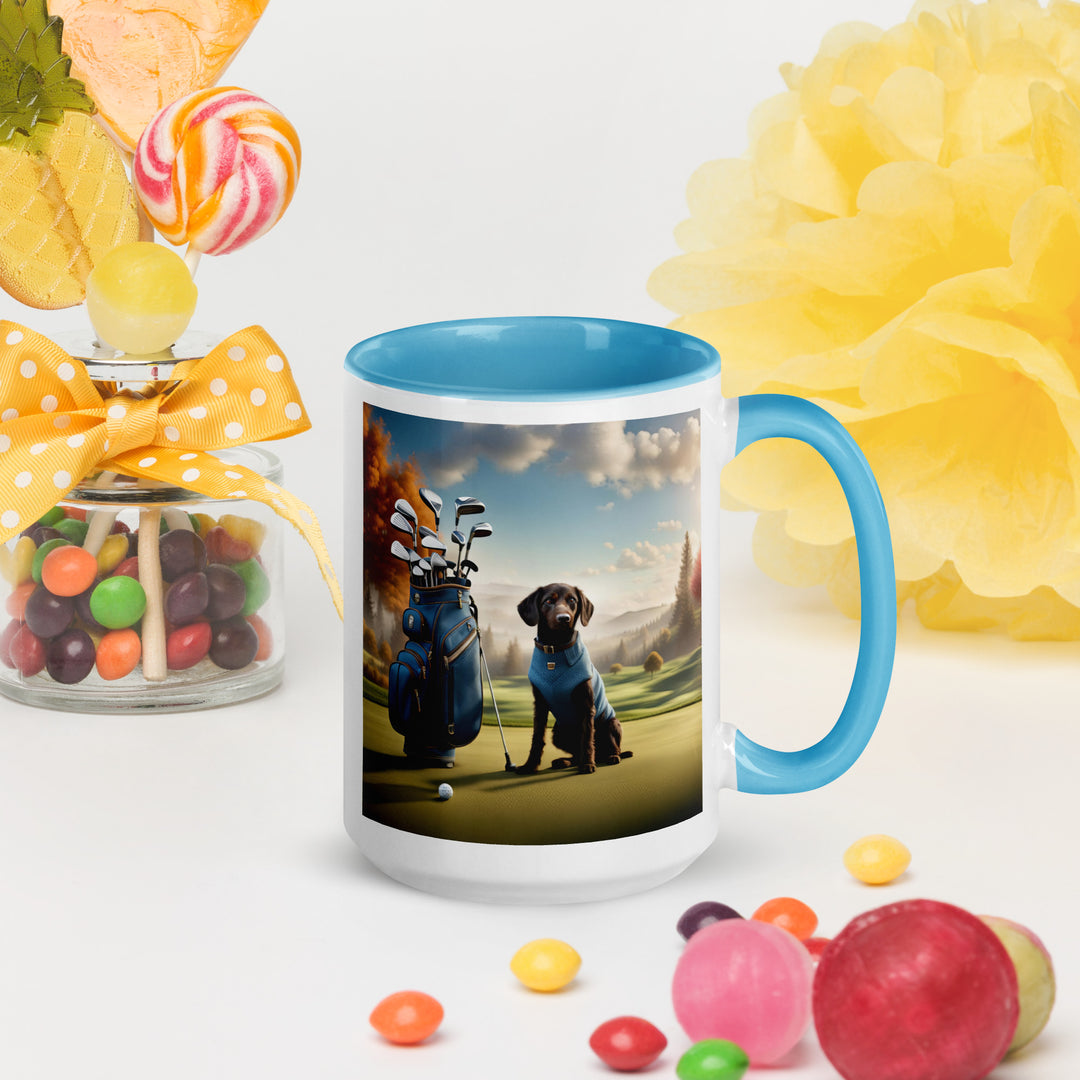 Springador Golfer- Mug with Color Inside v3