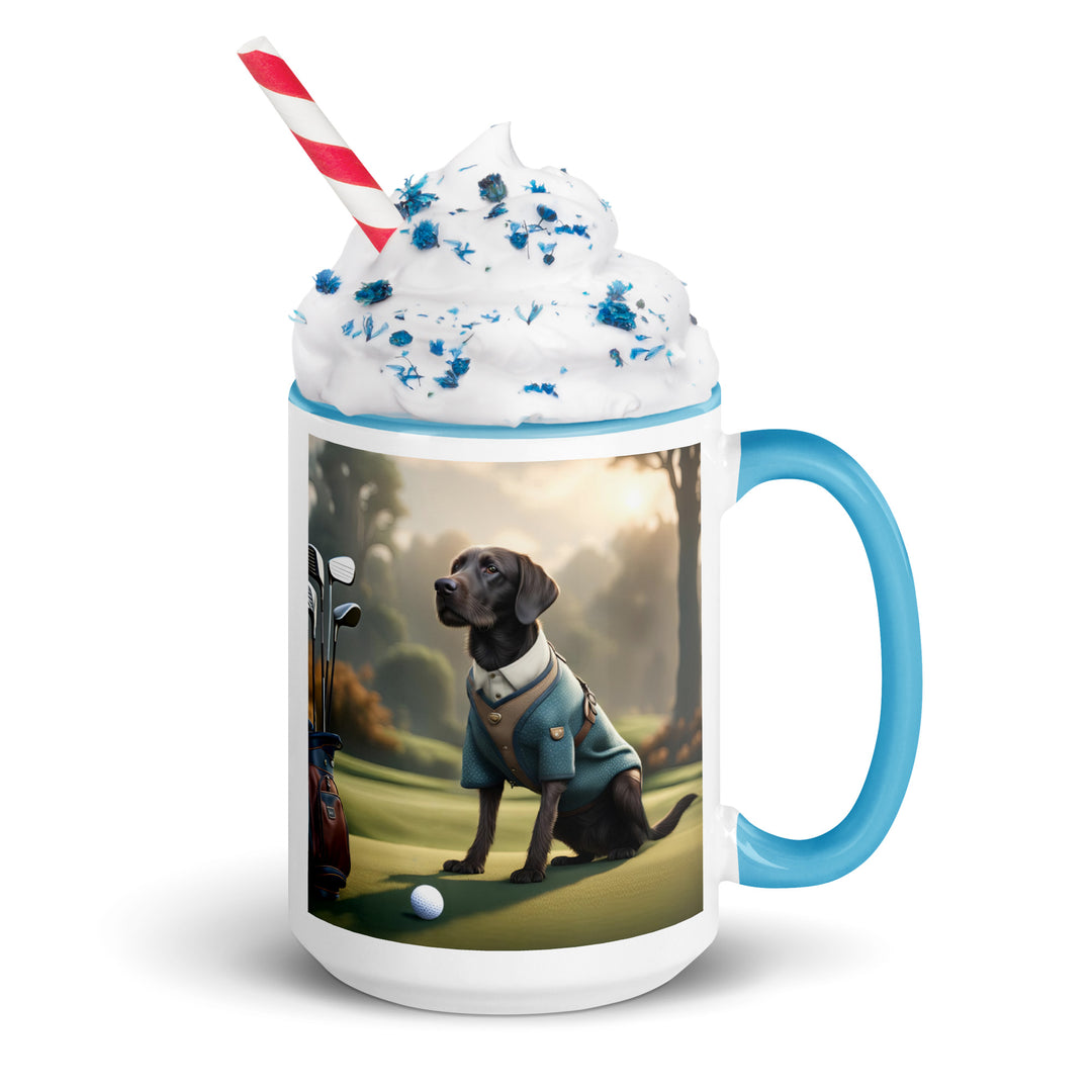 Springador Golfer- Mug with Color Inside v4