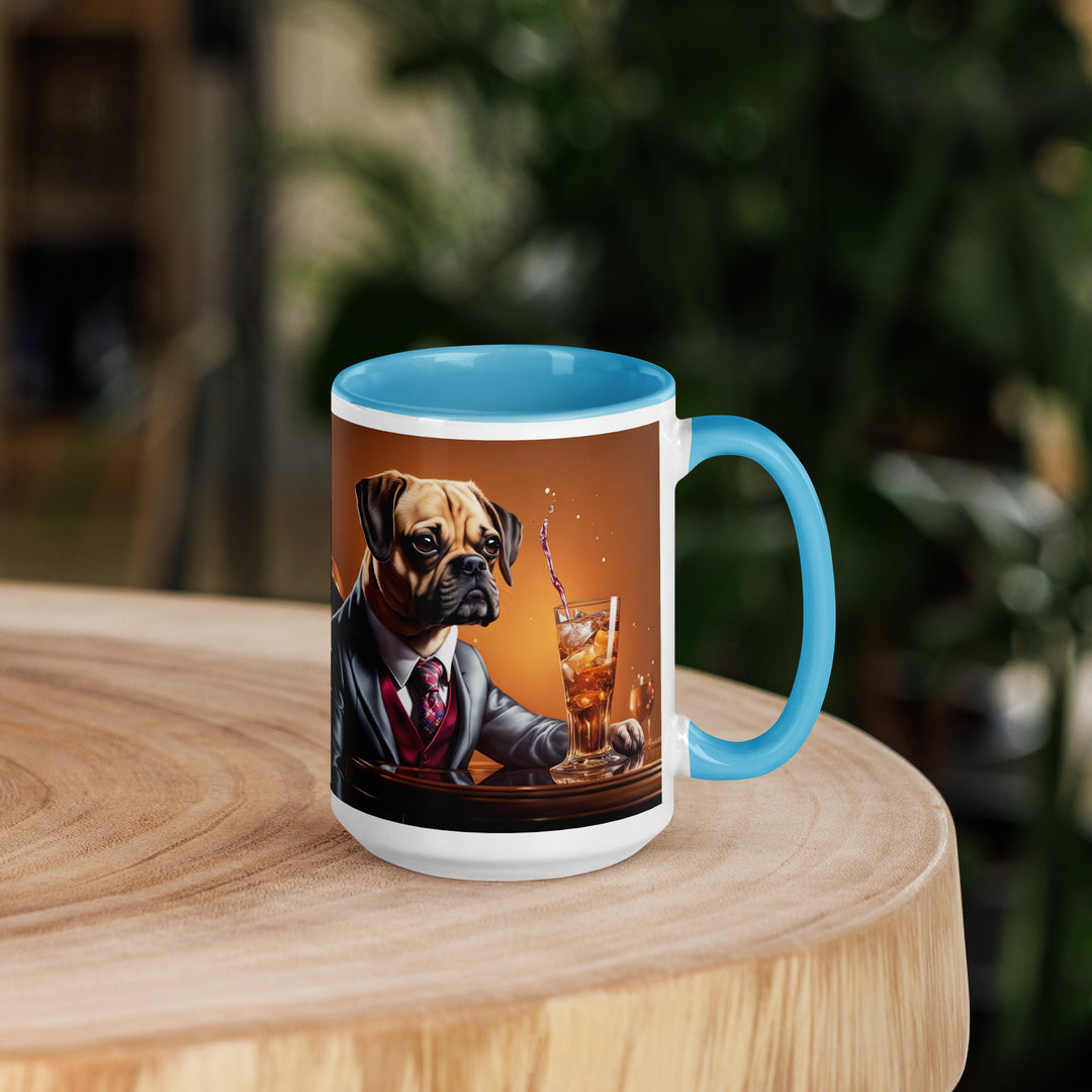 Puggle General- Mug with Color Inside v3