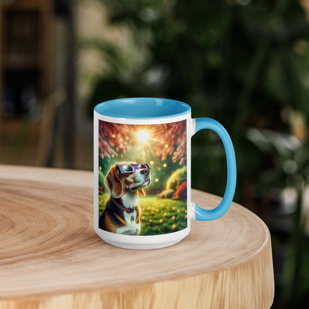 Beagle Eclipse- Mug with Color Inside