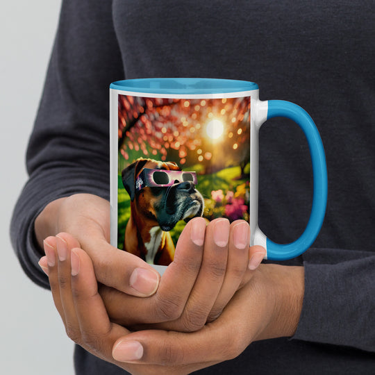 Boxer Eclipse- Mug with Color Inside v2