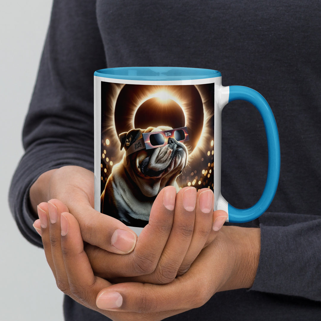 Bulldog Eclipse- Mug with Color Inside