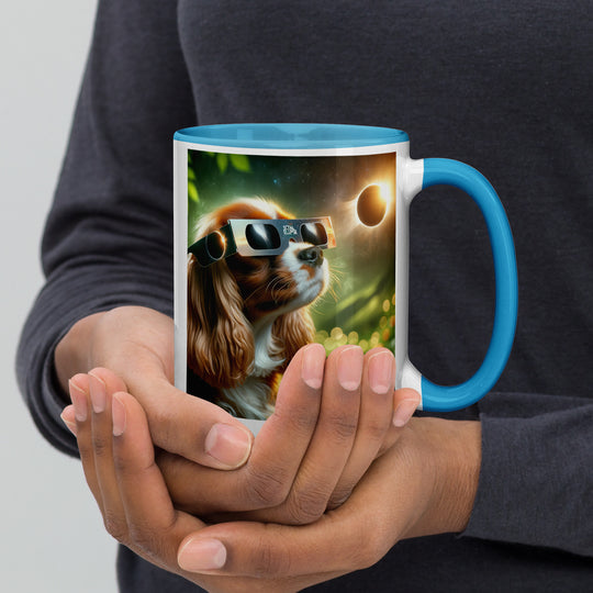 Cavalier King Charles Spaniel Eclipse- Mug with Color Inside