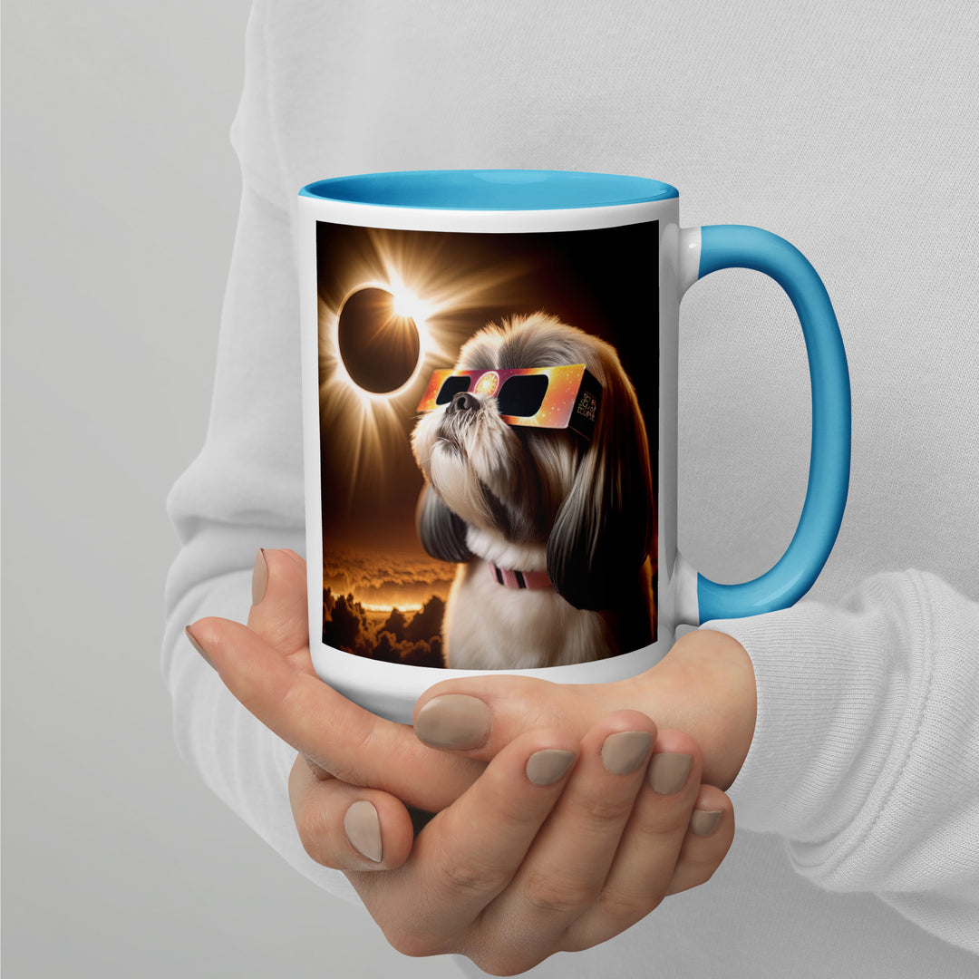 Shih Tzu Eclipse- Mug with Color Inside v2