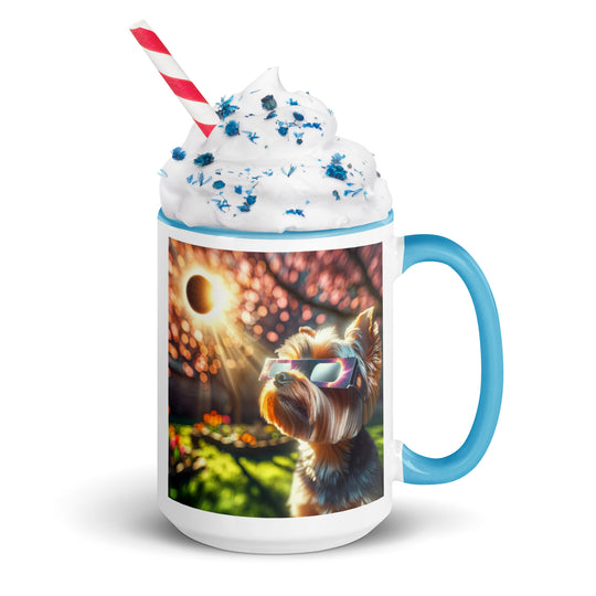 Yorkshire Terrier Eclipse- Mug with Color Inside v2