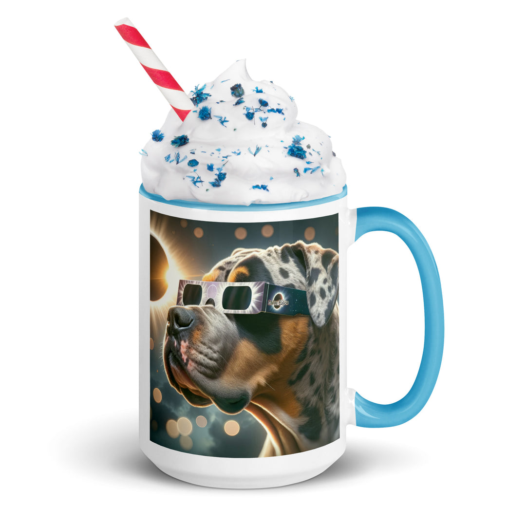 Catahoula Bulldog Eclipse- Mug with Color Inside