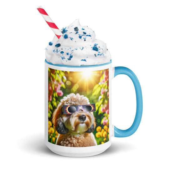 Cockapoo Eclipse- Mug with Color Inside