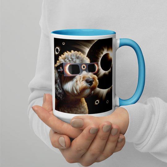 Cockapoo Eclipse- Mug with Color Inside v2