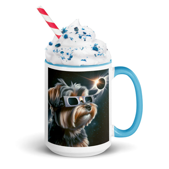 Morkie Eclipse- Mug with Color Inside v2