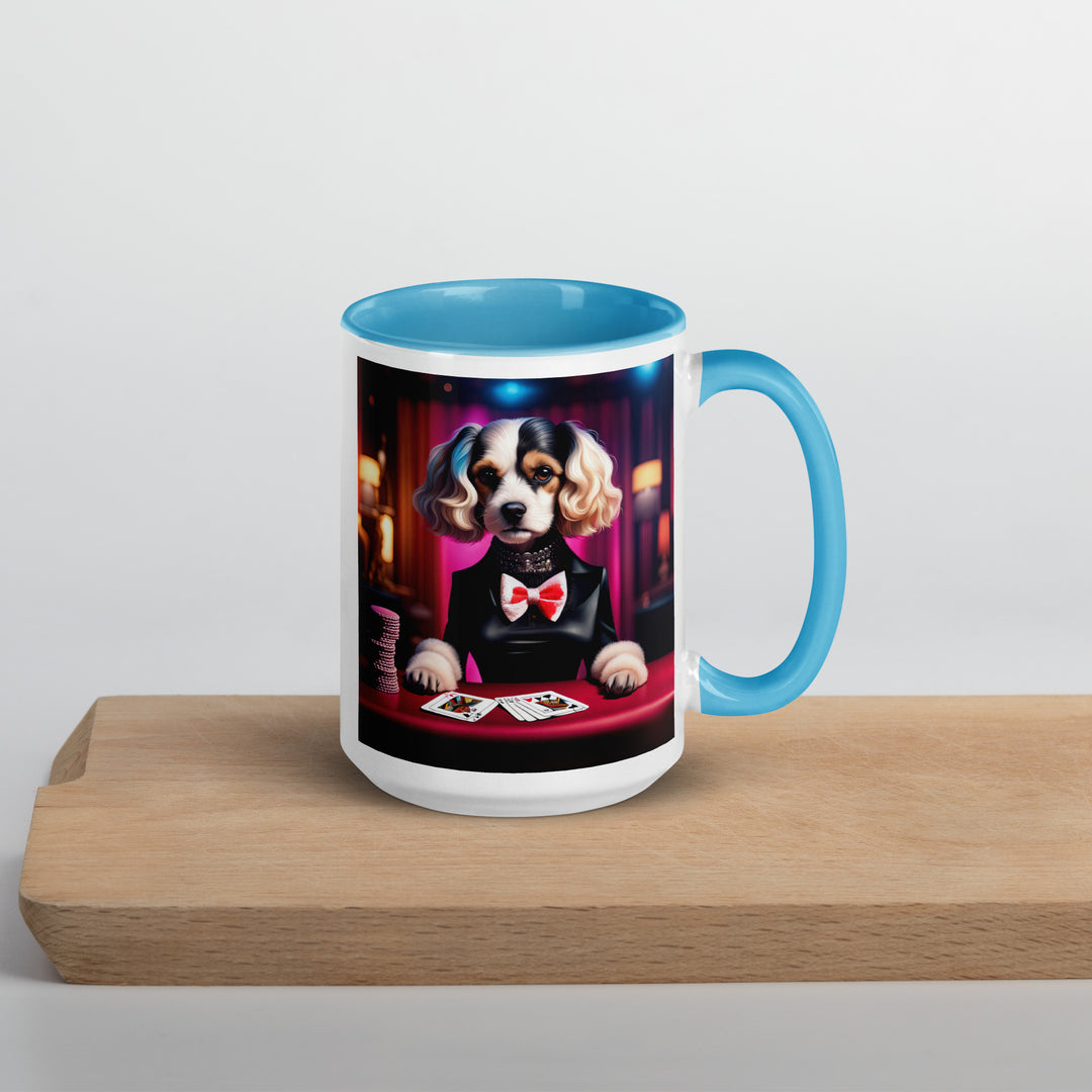 Cavachon- Mug with Color Inside v13