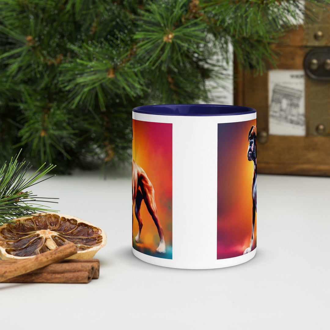 Boxer- Mug with Color Inside v5