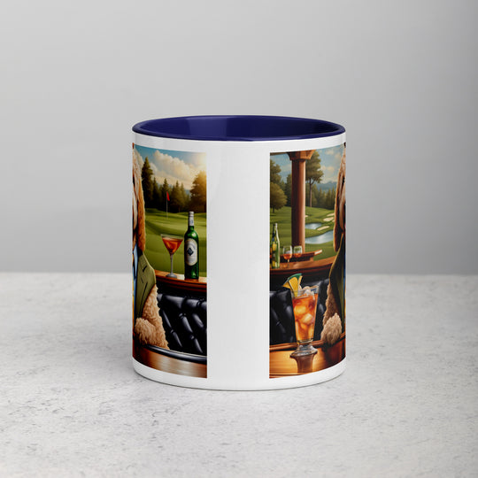 Goldendoodle- Mug with Color Inside v4