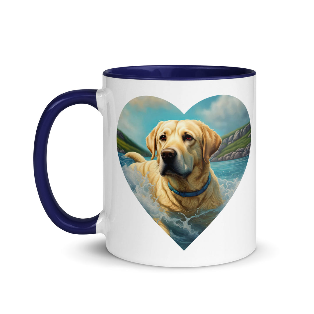 Mug with Color Inside-Labrador Retriever V21