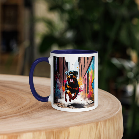 Rottweiler- Mug with Color Inside