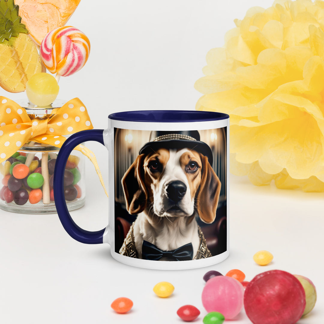 Beagle- Mug with Color Inside v4