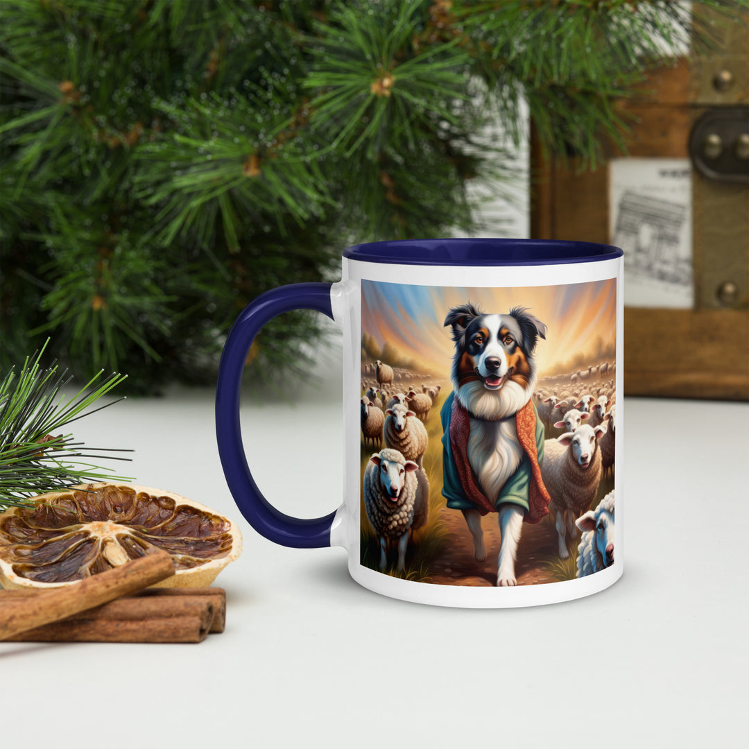 Australian Shepherd- Mug with Color Inside