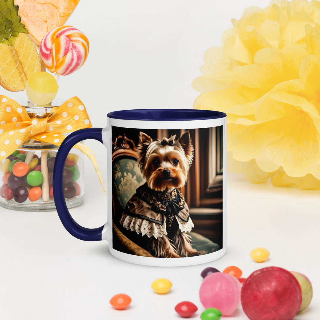 Yorkshire Terrier- Mug with Color Inside