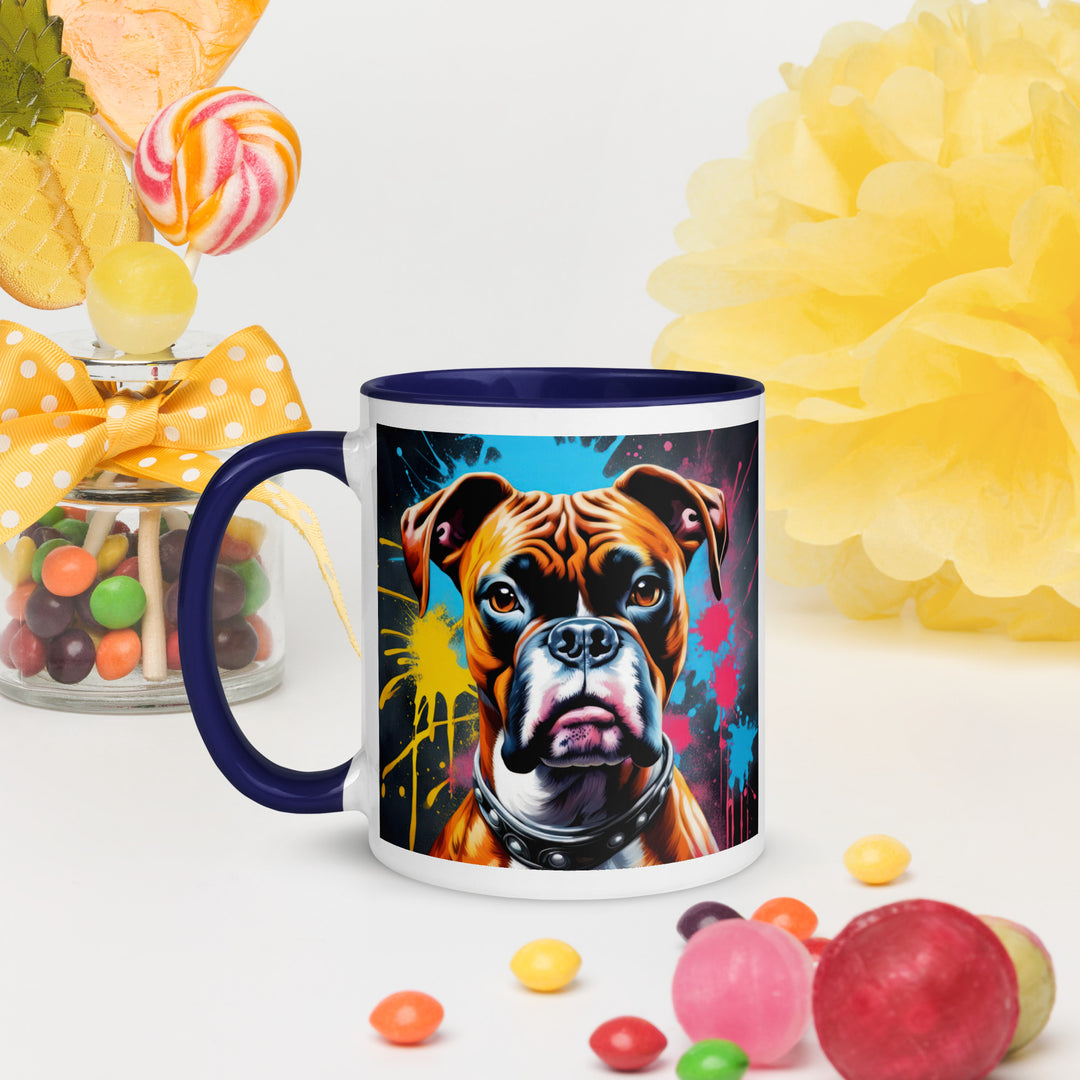 Boxer- Mug with Color Inside